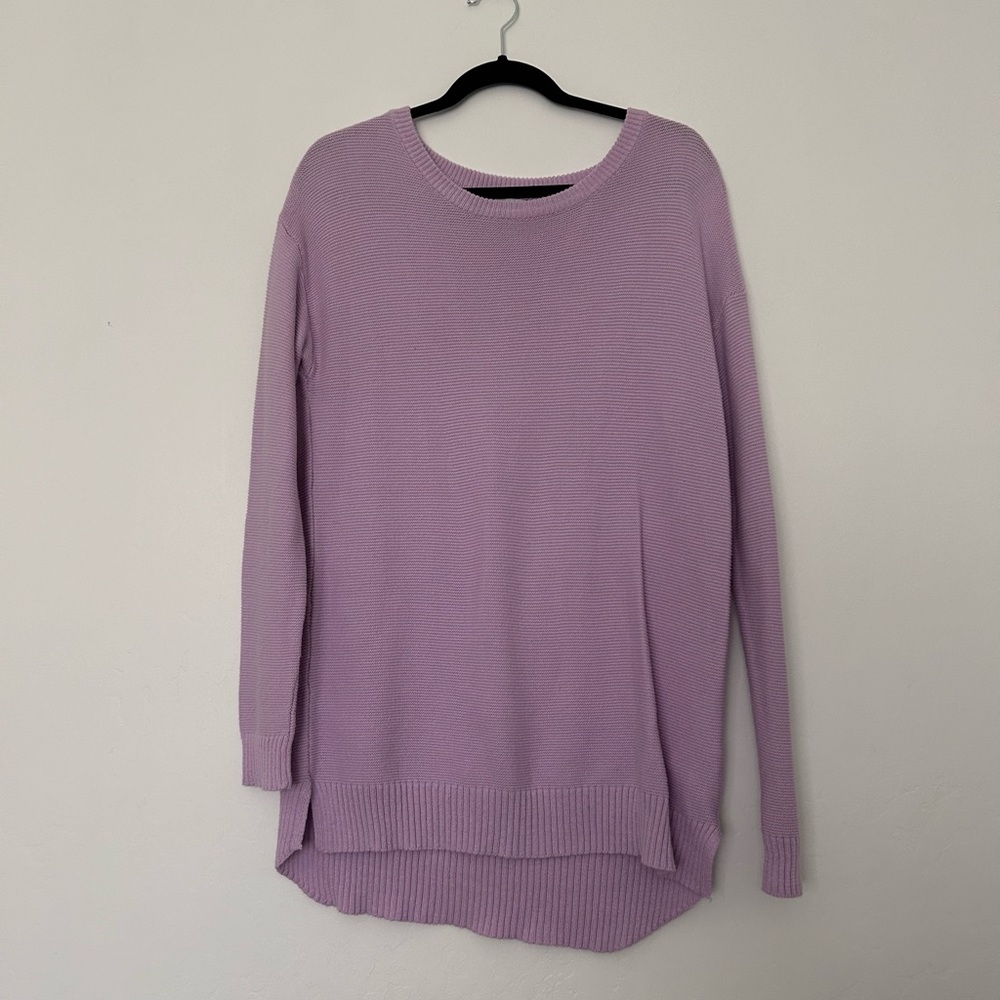 Lavender Knit Cotton On Sweater